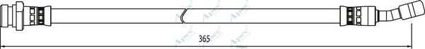 APEC BRAKING Jarruletku HOS4024